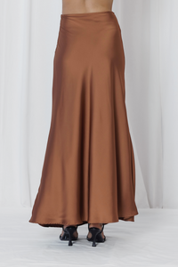 ELLE SKIRT- RUSSET