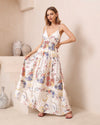 FELOMINA MAXI DRESS- MULTICOLOUR FLORAL