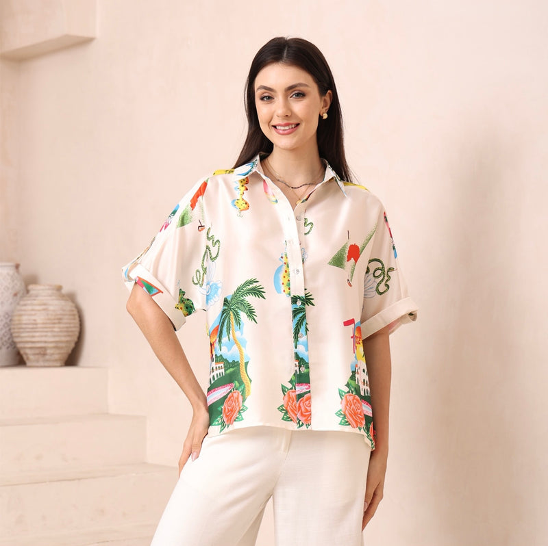 PARADISE BUTTON-UP SHIRT