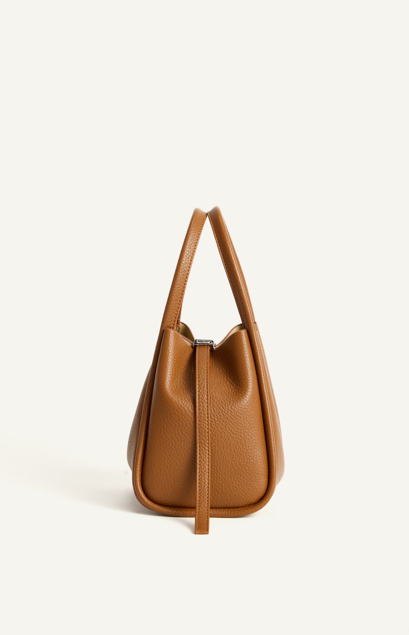 NAOMI HANDLE BAG- CARAMEL