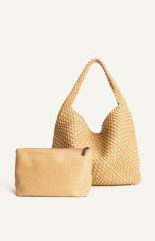 ANDREA SHOULDER BAG - LATTE