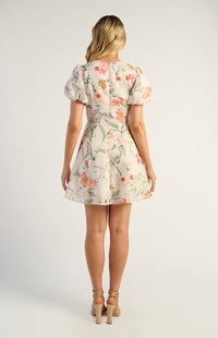BOTANICA FLORAL MINI DRESS