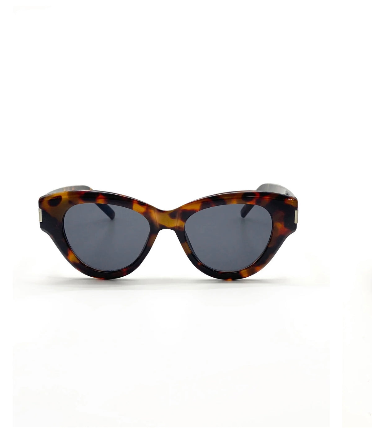 L&S MIELLI CAT EYE SUNGLASSES IN TORT