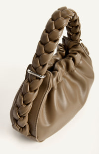 FIFI HANDLE BAG- BROWN