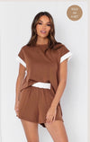 SASHA CONTRAST SET- UMBER/CREAM