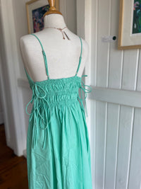 LILLY MAXI DRESS- AQUA BLUE