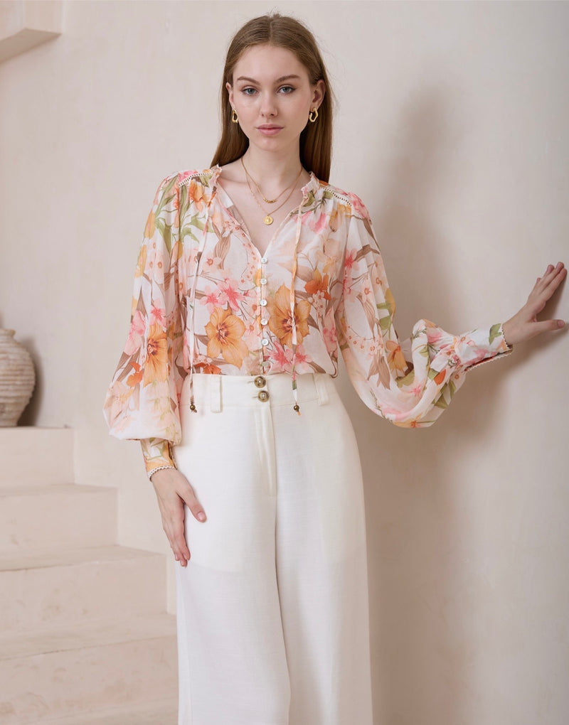 ALTHEA FLORAL TOP