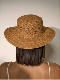 JOYCE STRAW HAT IN TAN