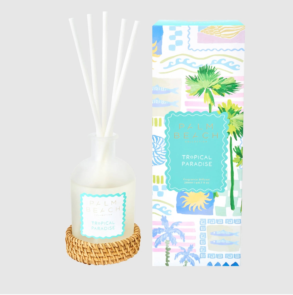 TROPICAL PARADISE REED DIFFUSER 200ML