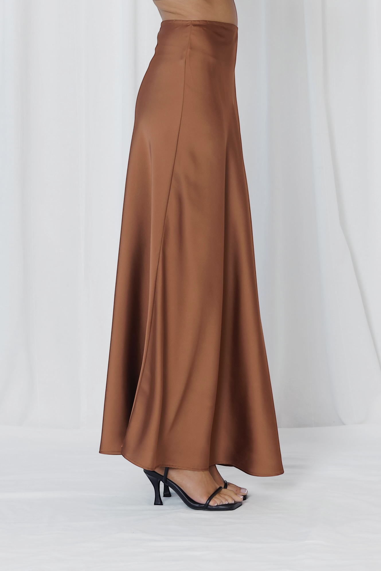 ELLE SKIRT- RUSSET
