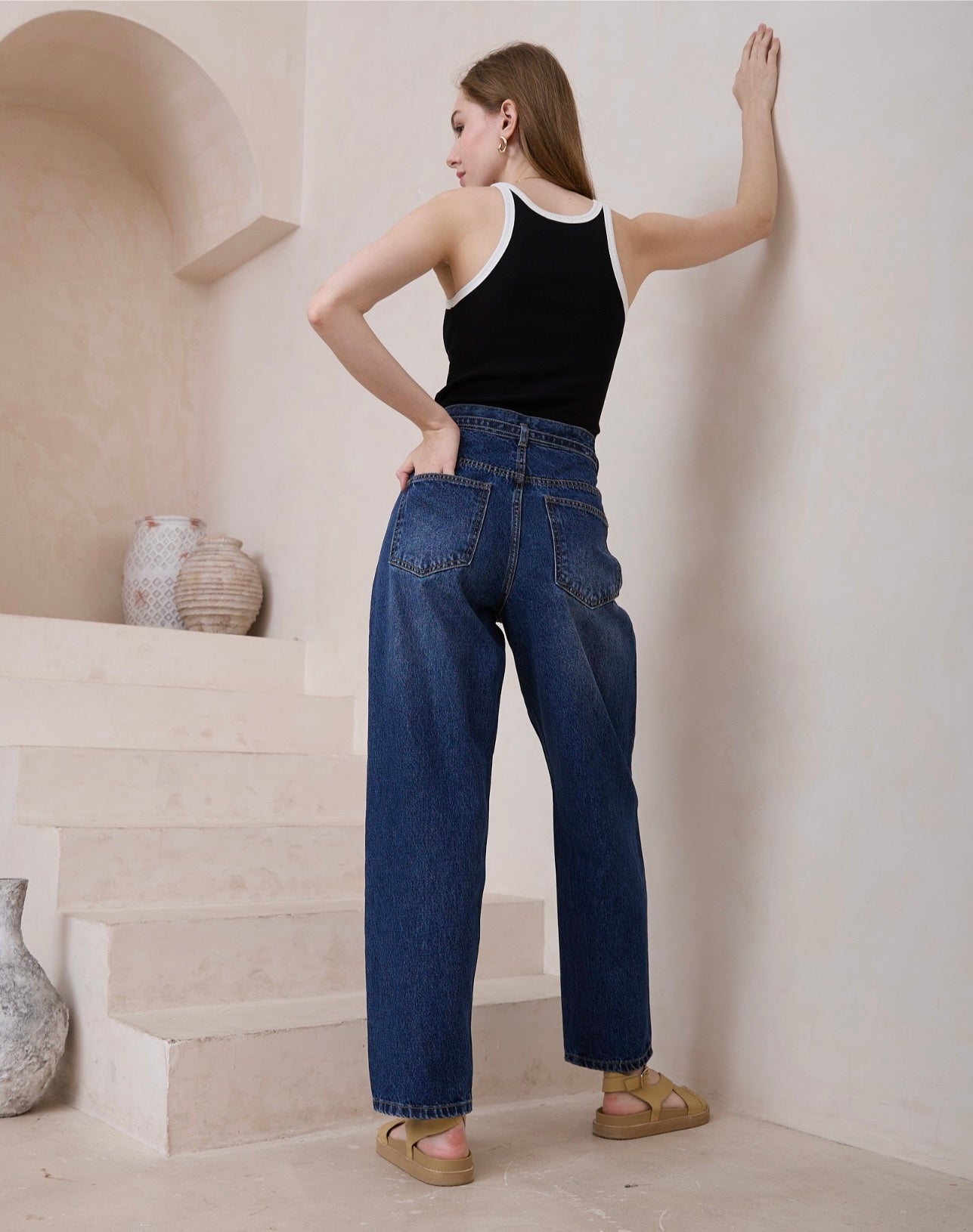 PHOEBE DENIM- DARK WASH