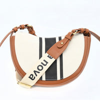 ANNA NOVA SATCHEL- BROWN