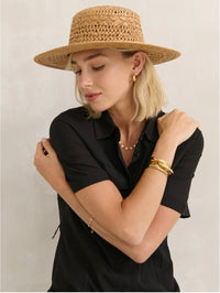JOYCE STRAW HAT IN TAN