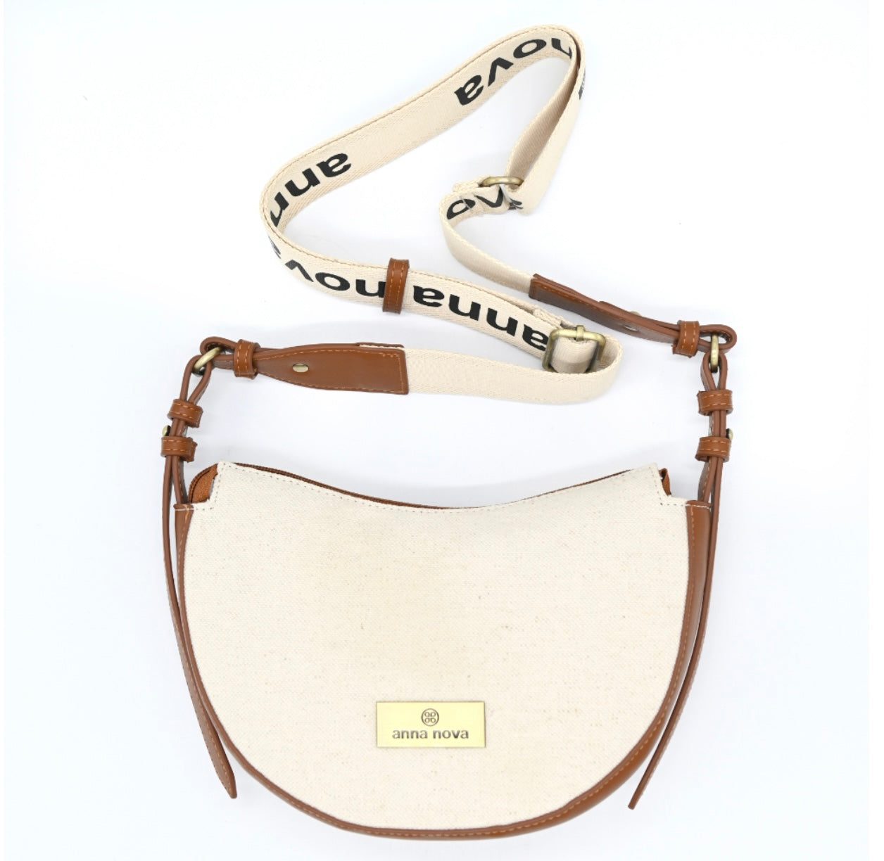 ANNA NOVA SATCHEL- BROWN