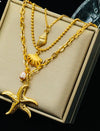 AMPHITRITE NECKLACE- GOLD