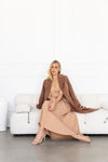 TILLY KNIT MAXI DRESS- BEIGE