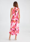REECE MAXI DRESS- RASPBERRY FLORAL