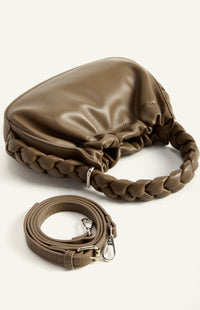 FIFI HANDLE BAG- BROWN