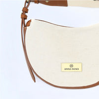 ANNA NOVA SATCHEL- BROWN