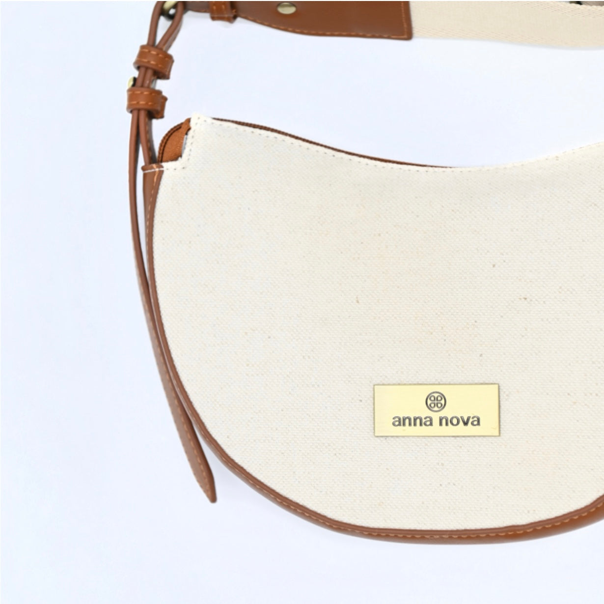 ANNA NOVA SATCHEL- BROWN
