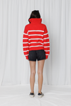 BERKLEY SWEATER- SCARLET RED