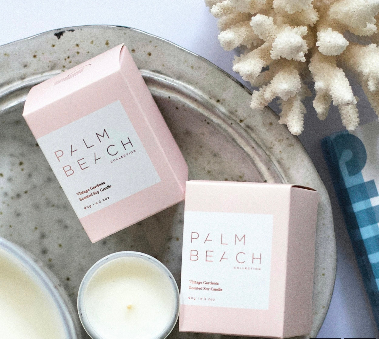 VINTAGE GARDENIA
MINI SCENTED CANDLE 90G