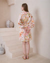 ALTHEA BELTED FLORAL DRESS