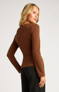 THE AURELIA BUCKLE TOP