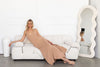 TILLY KNIT MAXI DRESS- BEIGE