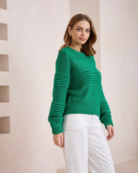 AURORA JUMPER- GREEN