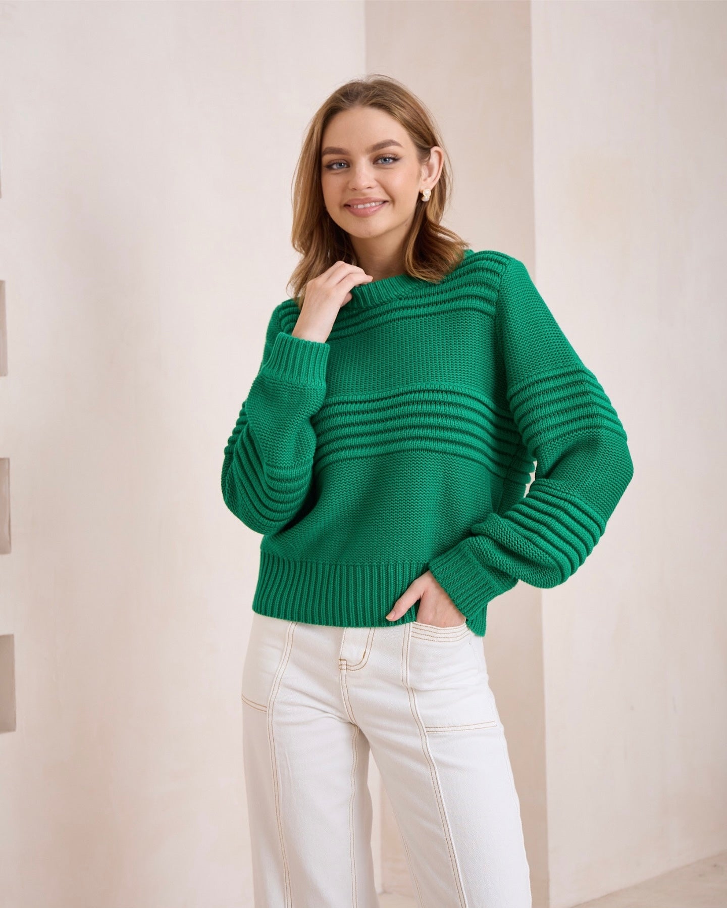 AURORA JUMPER- GREEN