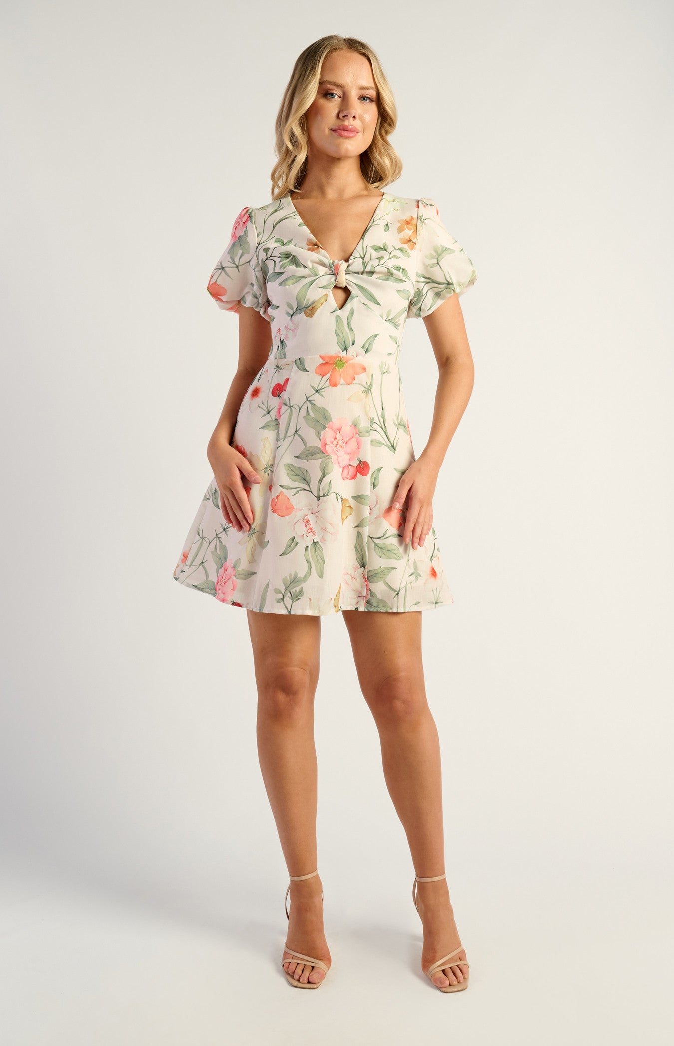 BOTANICA FLORAL MINI DRESS