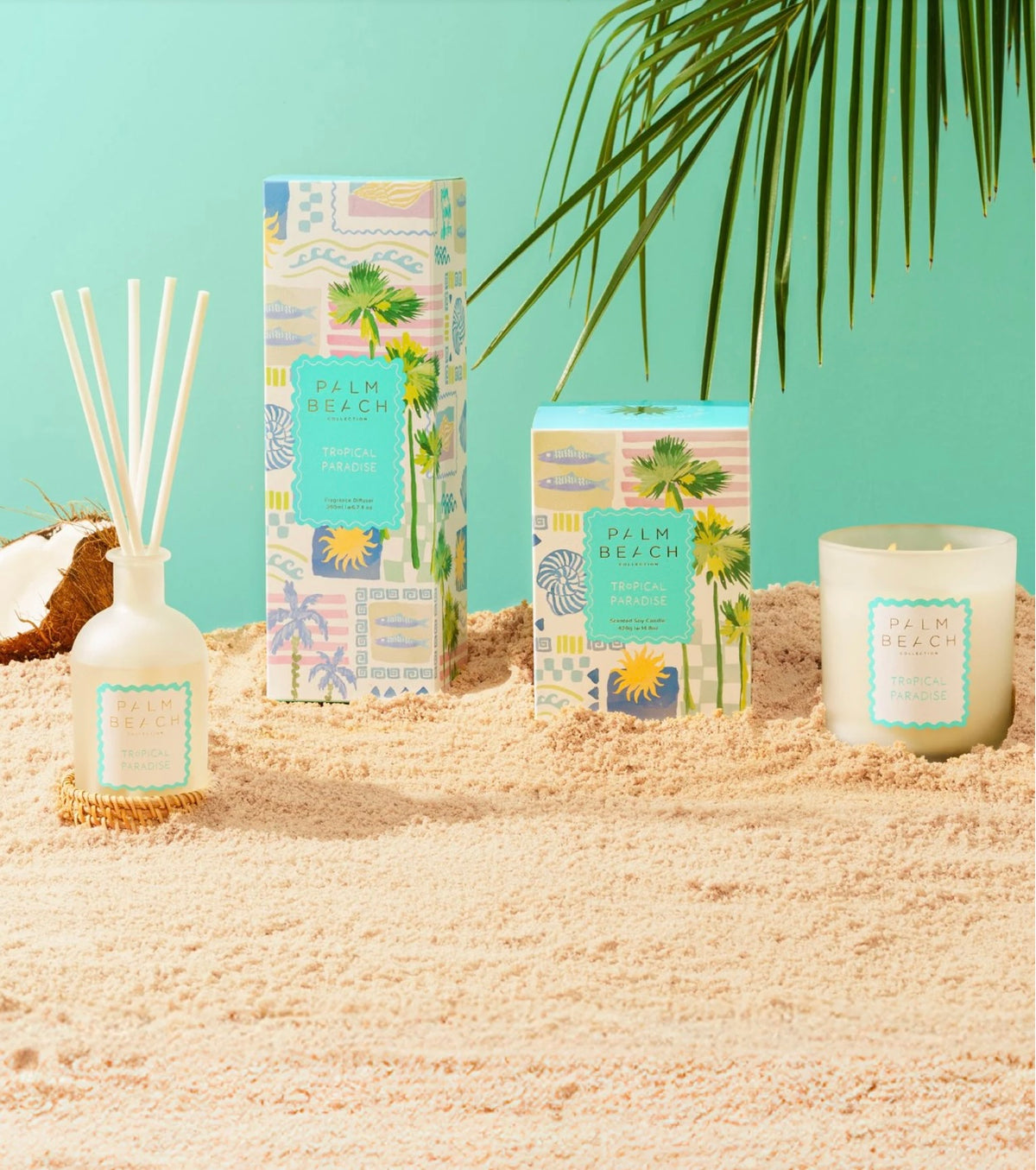 TROPICAL PARADISE REED DIFFUSER 200ML