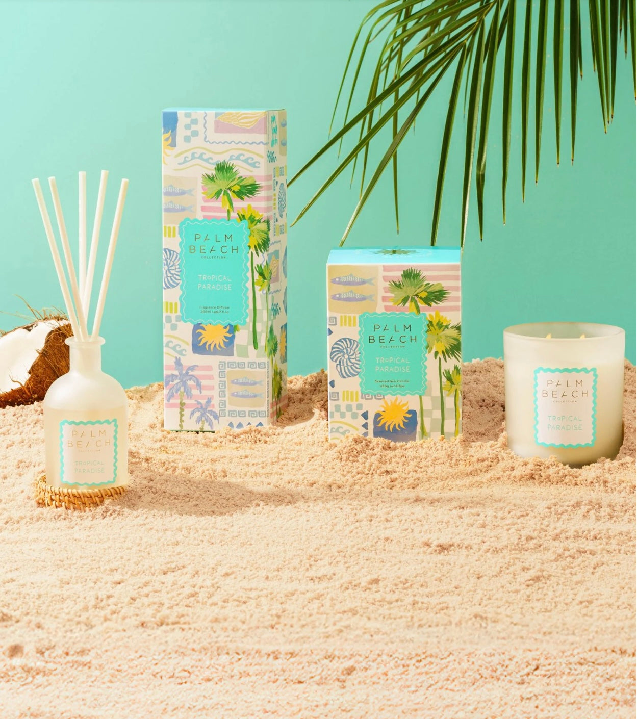 TROPICAL PARADISE REED DIFFUSER 200ML