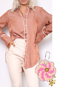 GIA SHIRT- TAN