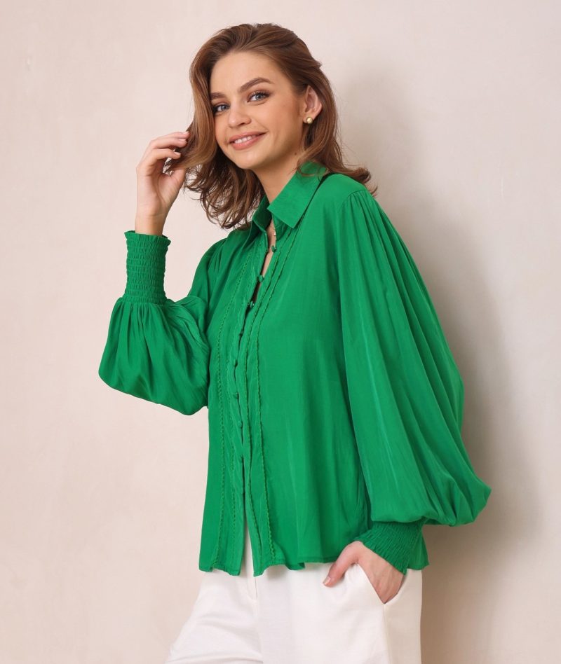 BILLIE SHIRT- GREEN