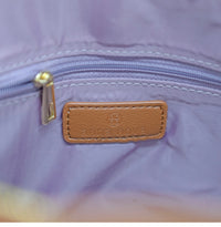 ANNA NOVA MESSENGER BAG WITH PRINT SCARF- BROWN