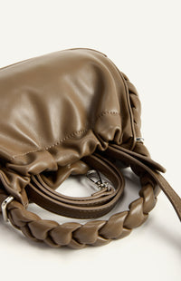 FIFI HANDLE BAG- BROWN