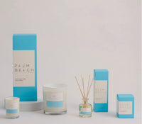 SALTED CARAMEL
& VANILLA MINI SCENTED CANDLE 90G