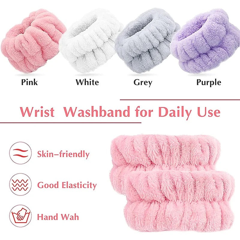 Microfibre Wrist Washband