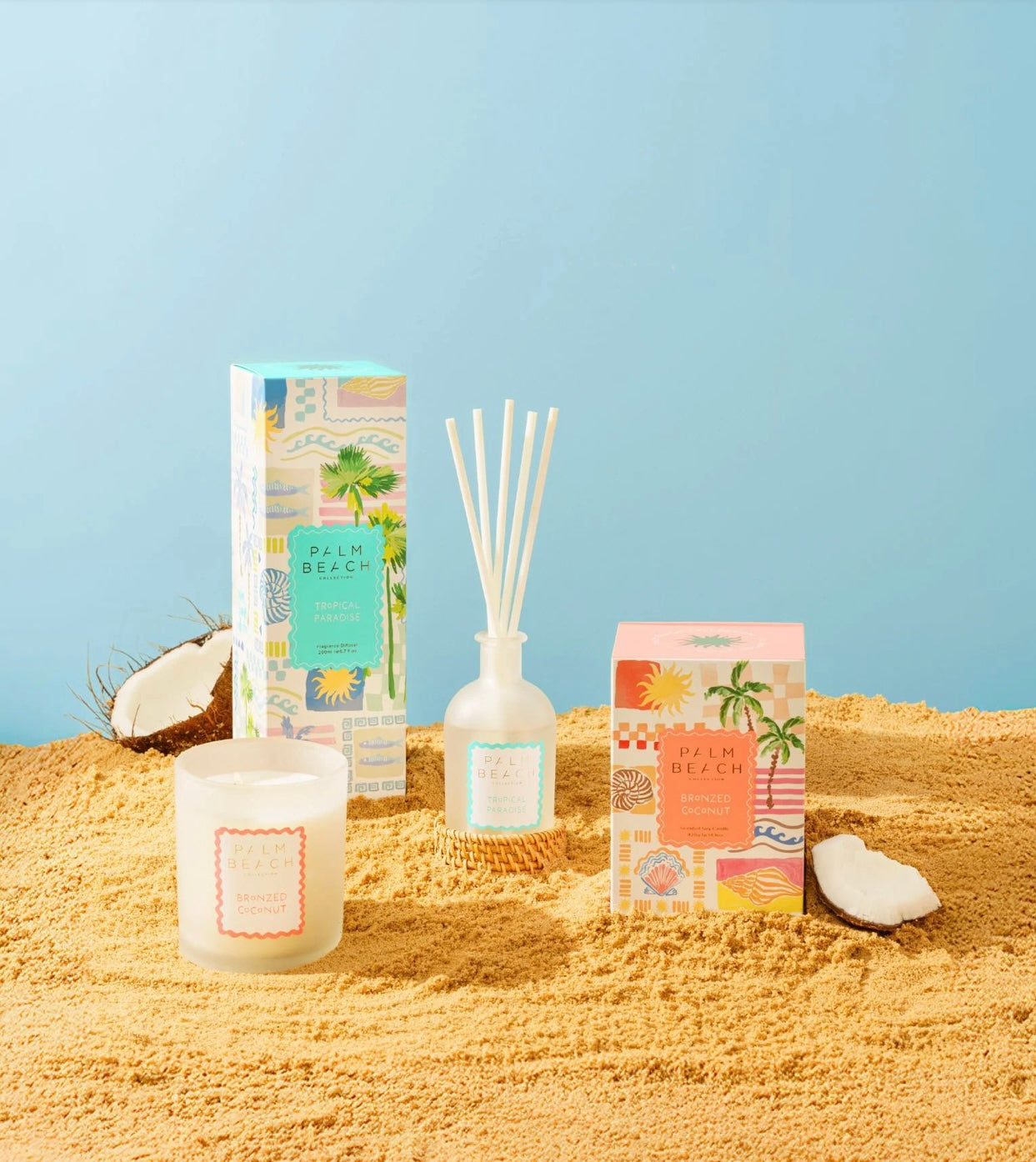 TROPICAL PARADISE REED DIFFUSER 200ML