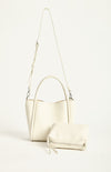 NAOMI HANDLE BAG- IVORY