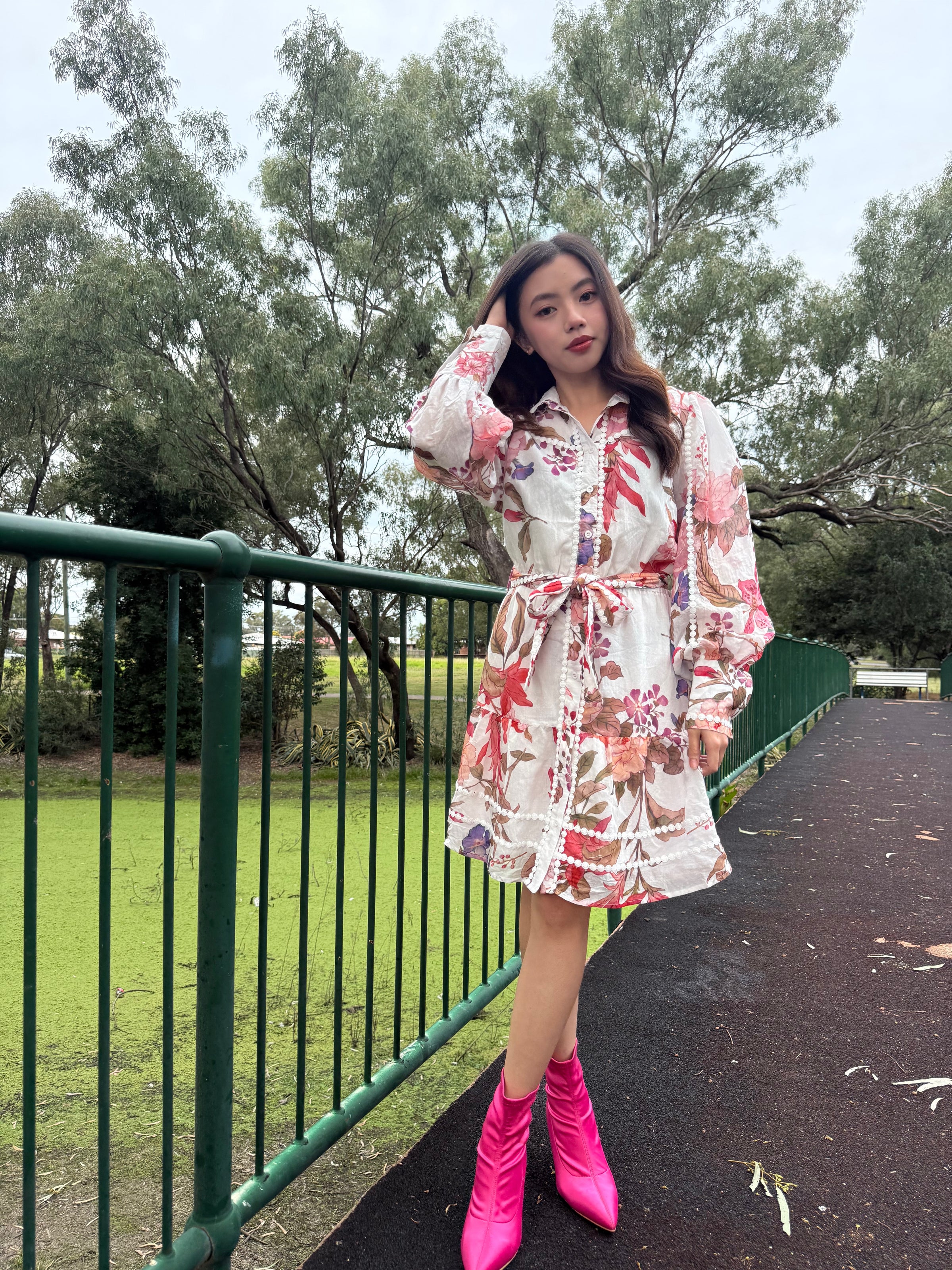 JULIETTE DRESS- PINK