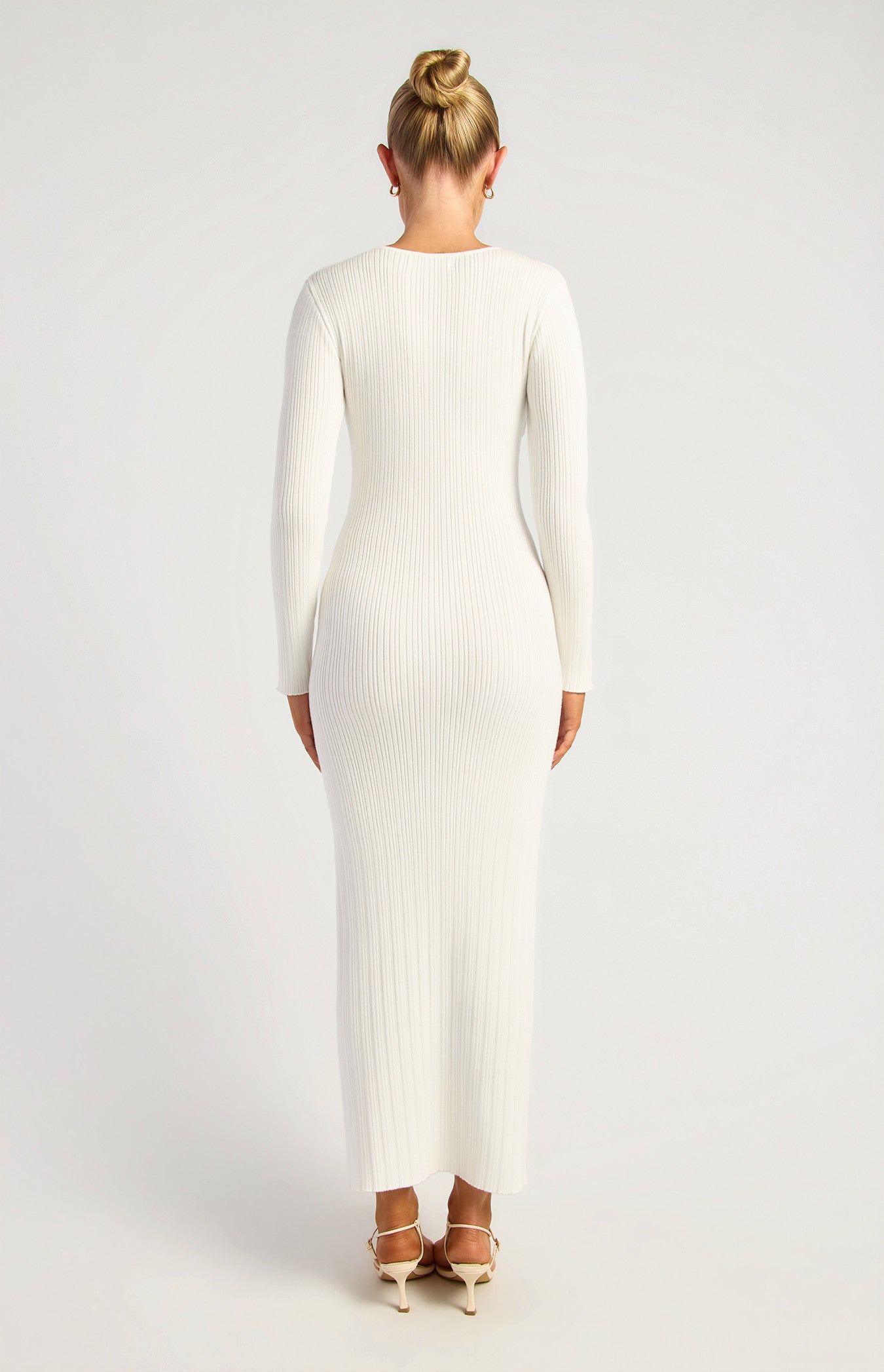 THE SERAPHINE GOLD RING CUT OUT DRESS