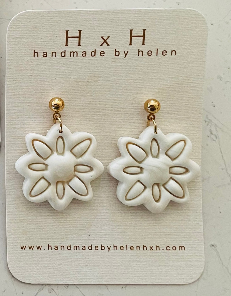 Handmade By Helen Tile Dangles- Star