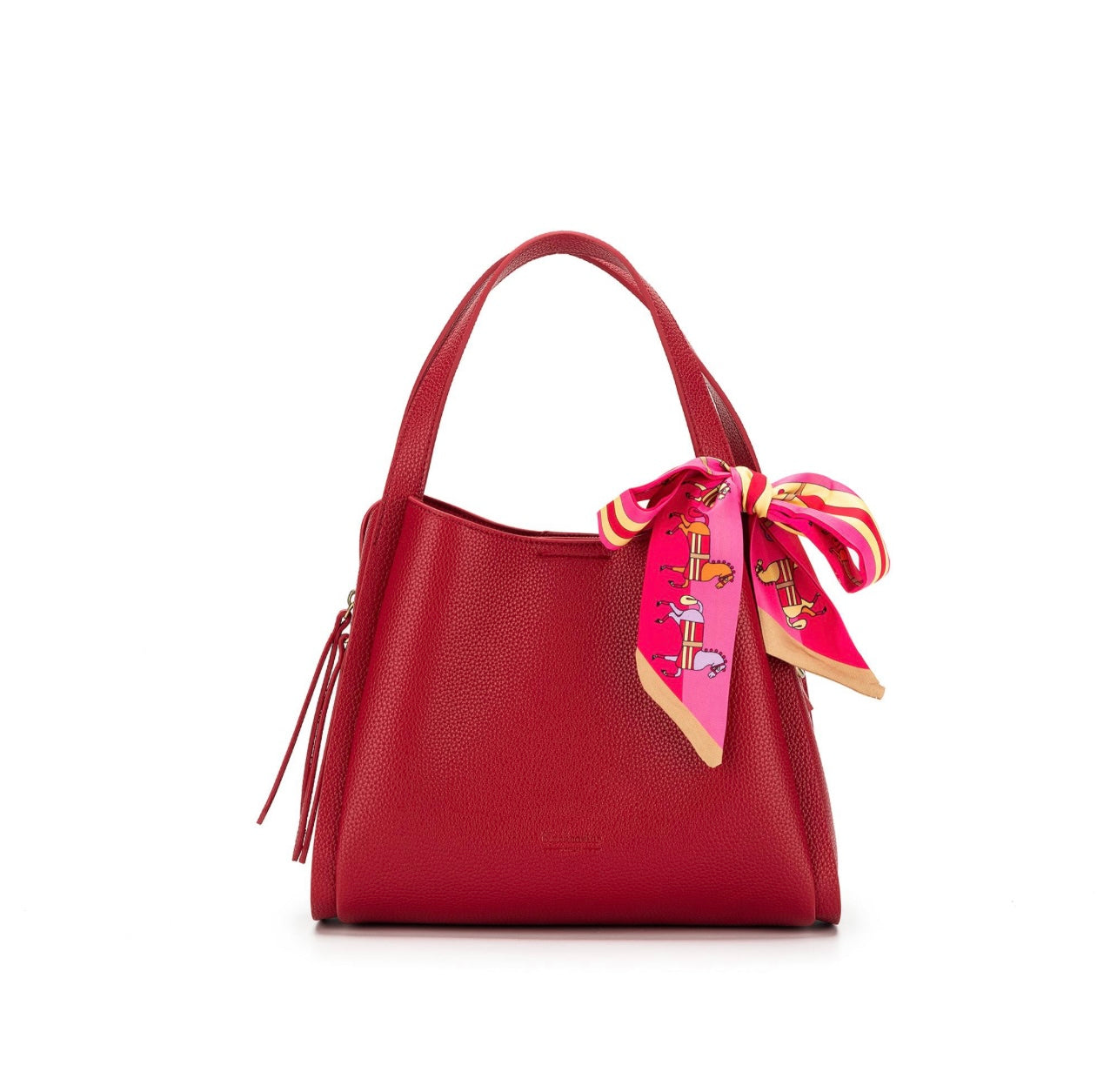 Astrid Raspberry 2 Piece Handbag