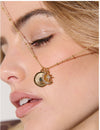 GALA 18K GOLD PLATED CHARM NECKLACE