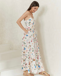 BELLA MAXI DRESS - MULTI PRINT