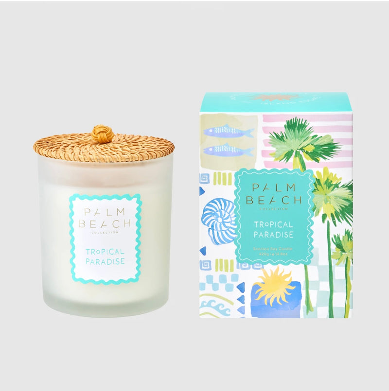 TROPICAL PARADISE
SCENTED CANDLE 420G