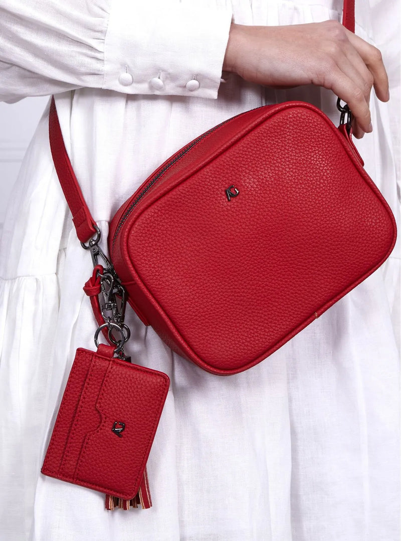 AG47 MILA CROSSBODY BAG- RED